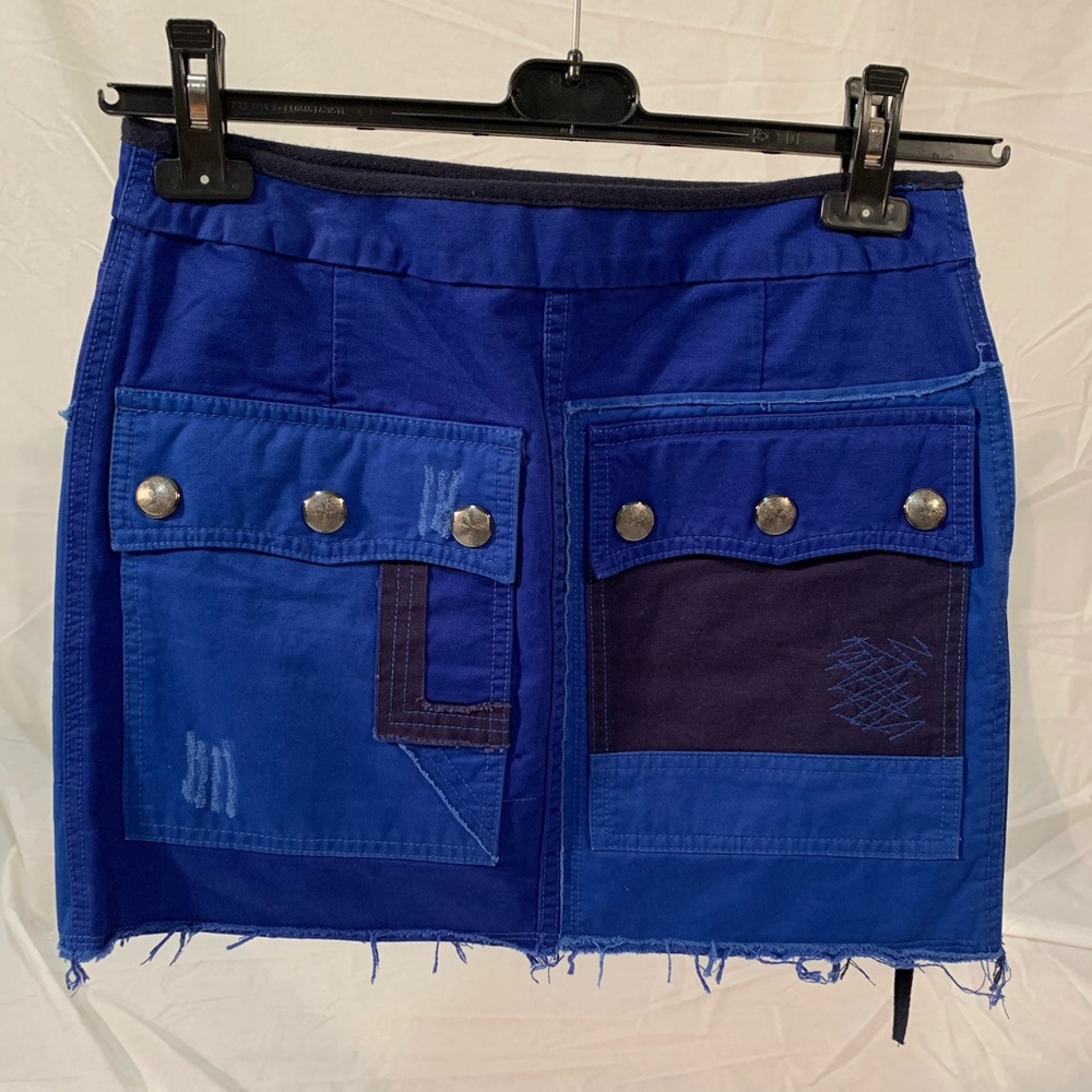 Zadig and Voltaire blue mini skirt